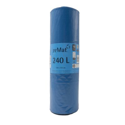 240l Schwerlast Abfallsack 60 µm aus Recyclingmaterial