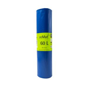 60l Schwerlast Abfallsack 60 µm aus Recyclingmaterial